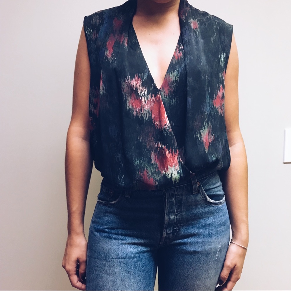 NEW Haute Hippie Silk Top
